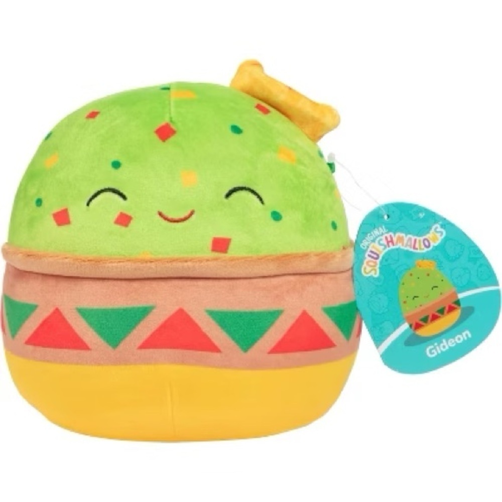 NWT Squishmallows 7.5" Gideon guacamole Plush